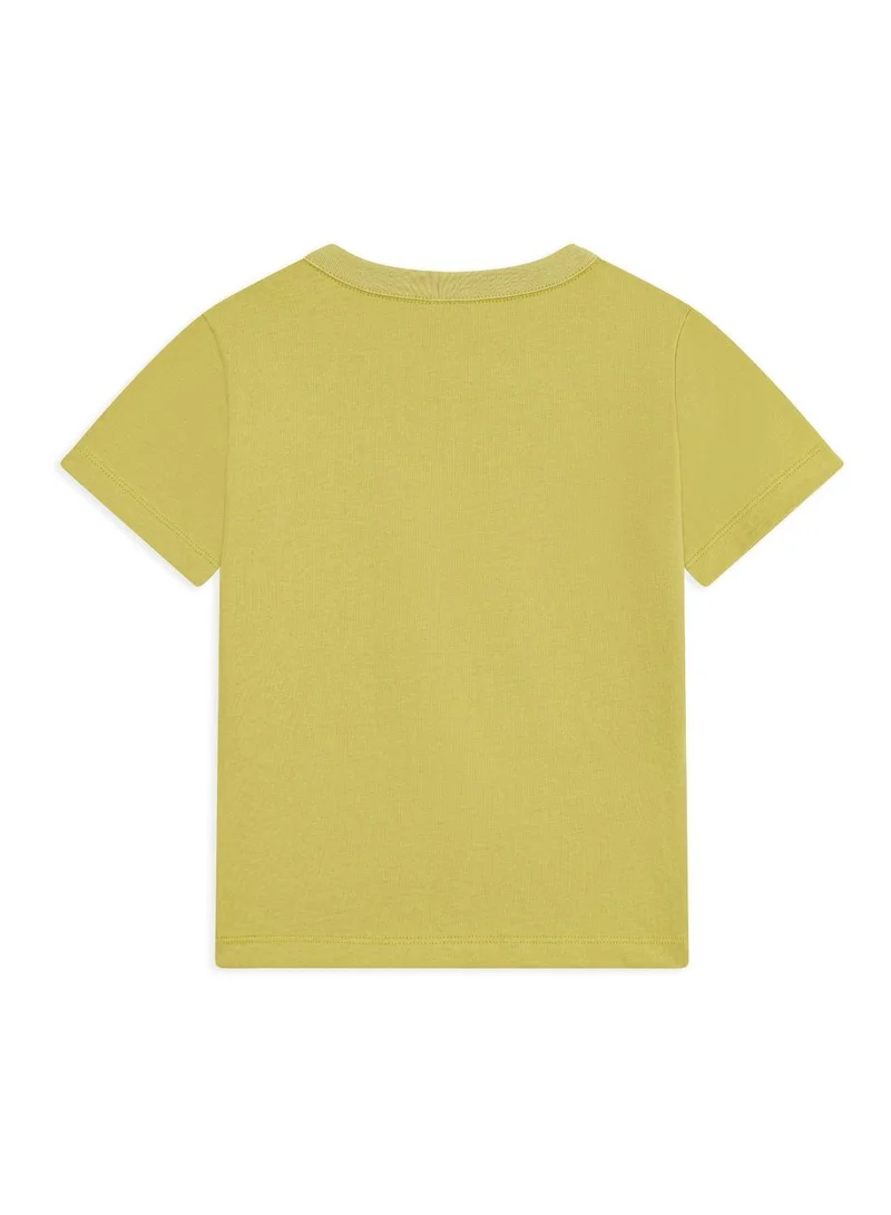 Petit Bateau Children's short-sleeved plain cotton T-shirt